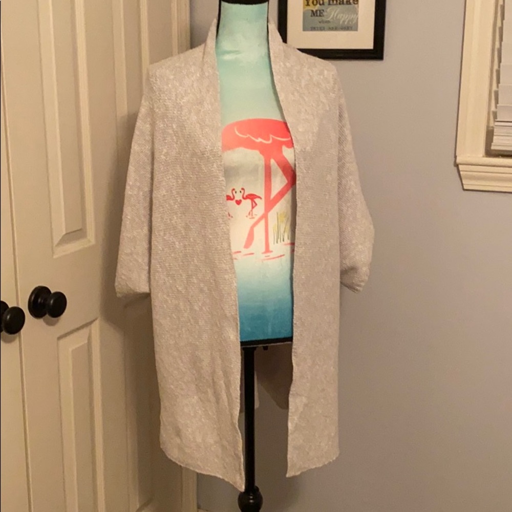 EUC Loft oversized poncho style cardigan
